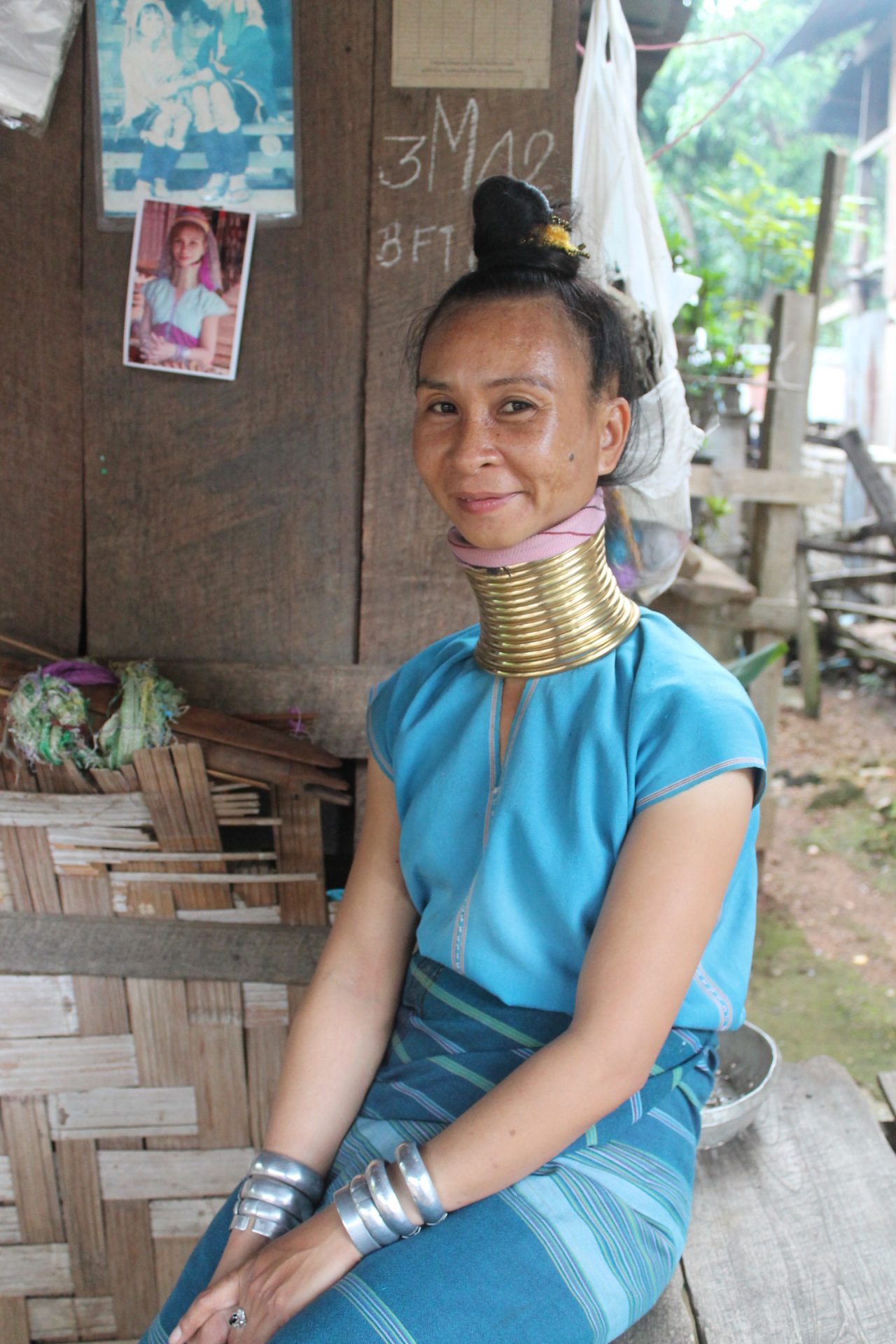 Ma Pang, a skilled weaver from Huay Pu Keng