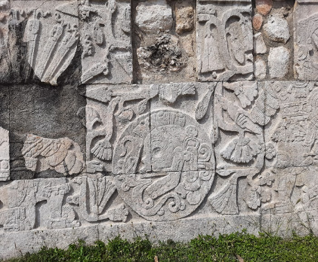 Chichén Itzá Stone Wall
