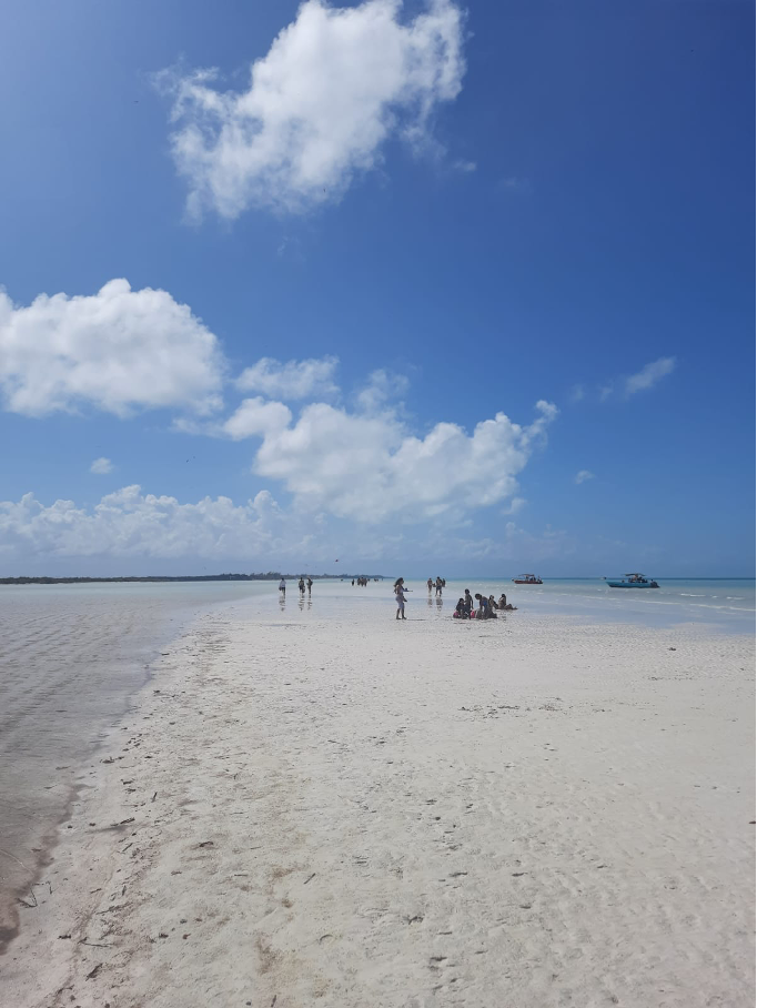 People On Beach Holbox