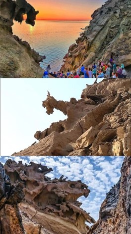 natural statue-shaped rocks of the valley