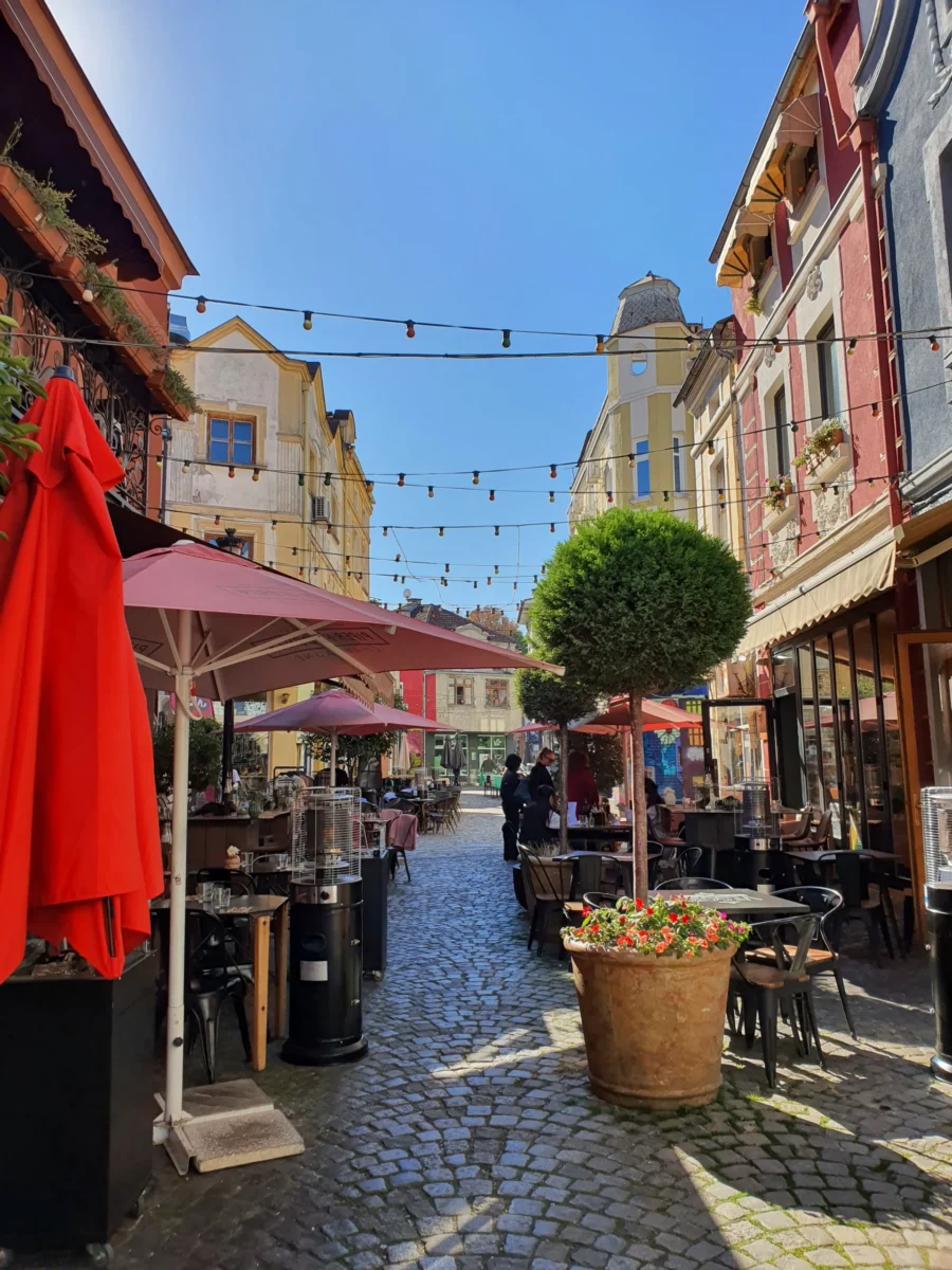 Plovdiv old town, Plovdiv, Bulgaria